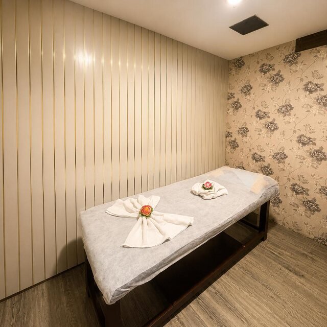 Treatment room at The Thai Wellness Spa